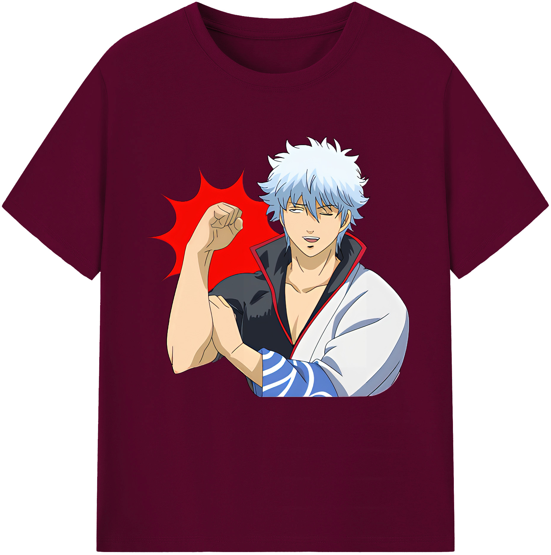 （画像用） ぎんたま 坂田銀時（さかたぎんとき） 神楽 志村新八（しむら しんぱち） GINTAMA Sakata Gintoki Kagura Shimura Shinpachi レディースカジュアルプリントTシャツ（綿100％）